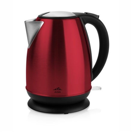 ETA | Kettle | 359090010 | Standard | 2200 W | 1.7 L | Stainless steel | 360° rotational base | Red