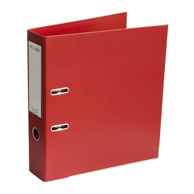 Registraator ELLER A4, 75mm metallist allserv, punane
