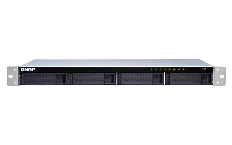 QNAP TS-431XeU NAS Püstik (1U) Ethernet LAN Must, Roostevaba teras Alpine AL-314