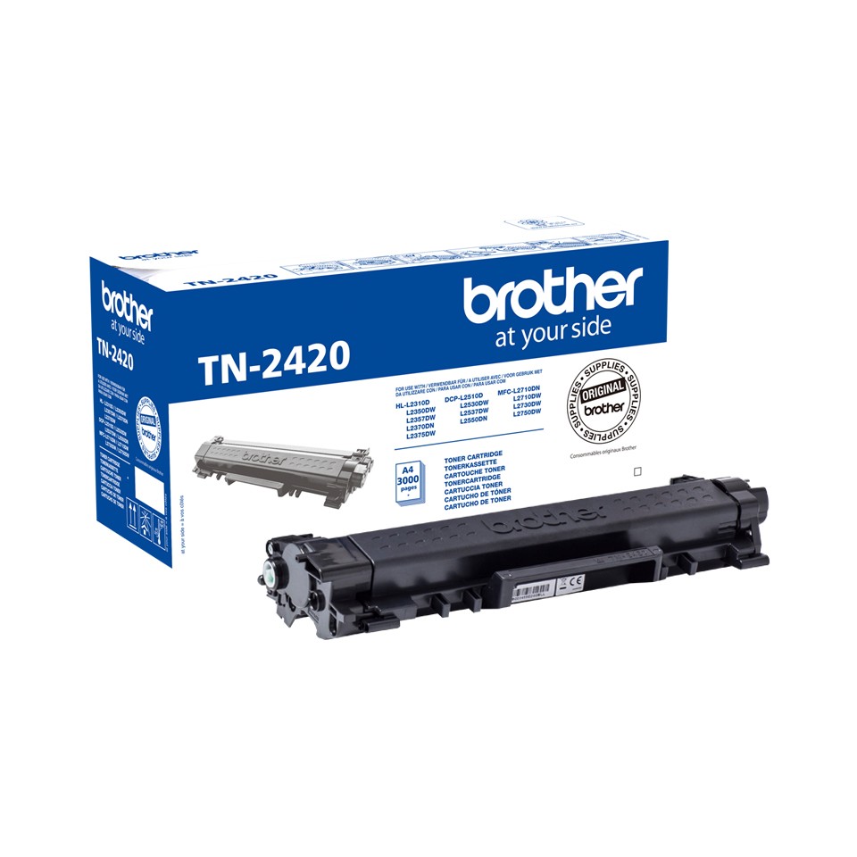 Brother TN-2420 toonerikassett 1 tk Originaal Must
