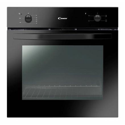 Candy Oven FCS100N/E 71 L, A, Electric, Manual, Rotary knobs, Height 60 cm, Width 60 cm, Black