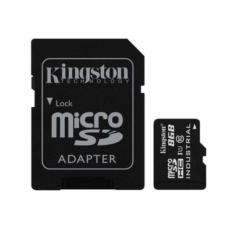 MEMORY MICRO SDHC 8GB UHS-I/W/ADAPTER SDCIT/8GB KINGSTON