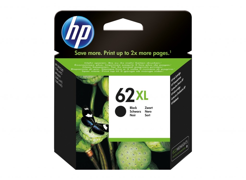 HP 62XL Black Ink Cartridge Blister