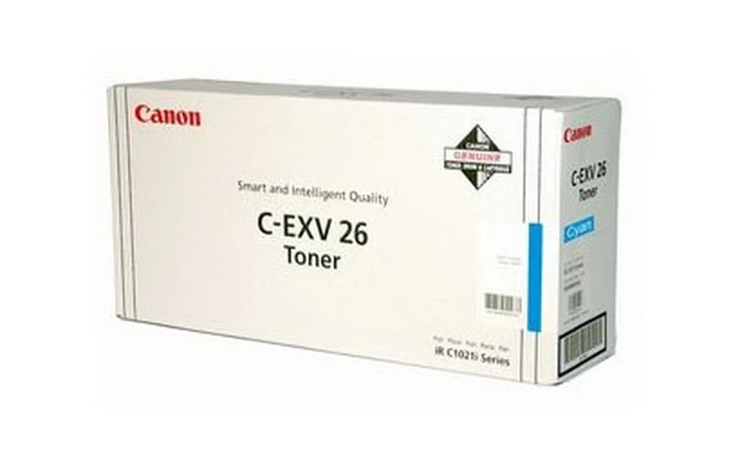 Tooner Canon C-EXV 26 (1659B006 / 1659B011), tsüaan, 6000 lk.