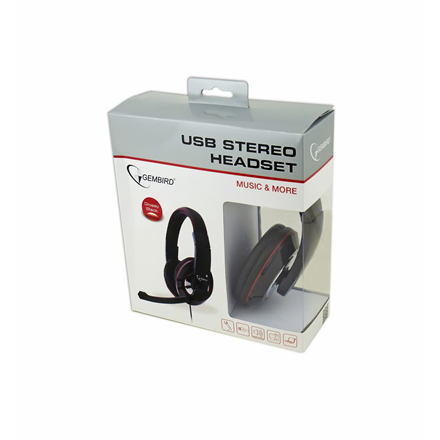 Gembird | MHS-U-001 USB headphones | Wired | N/A