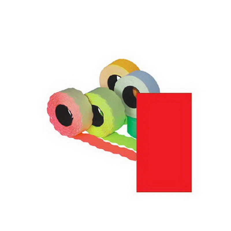 Markeerimislindid 26x16mm, punane/kandiline, 5 tk