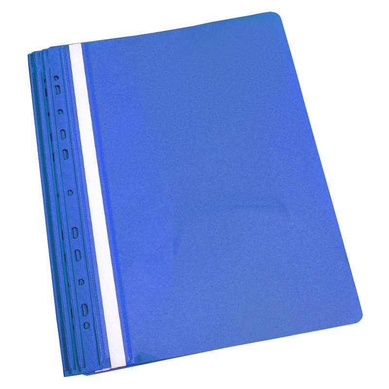 Köidetav kiirköitja Panta Plast A4, sinine, 10 tk