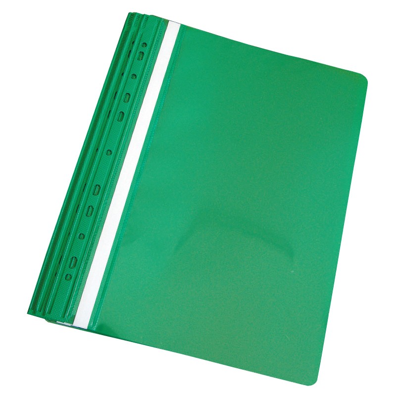 Köidetav kiirköitja Panta Plast A4, roheline, 10 tk