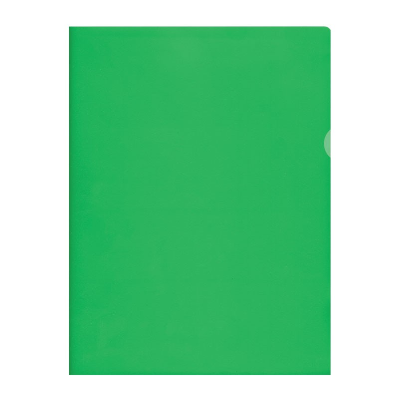 Kiletaskud L-tasku  A4 matt/roheline, 50 tk