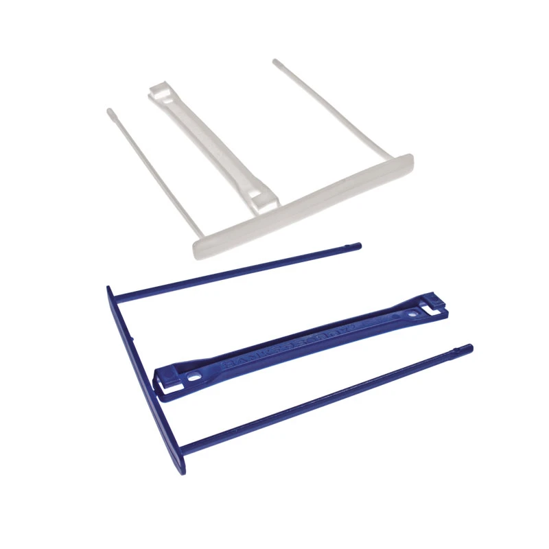 Arhiiviklambrid Fellowes, 8cm, valge 3Re, 100 tk