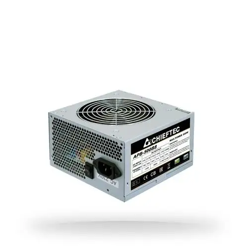 Chieftec Value APB-500B8 toiteallika komponent 500 W 20+4 pin ATX ATX Hõbe