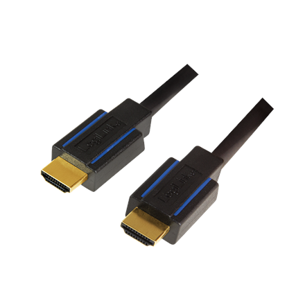 Logilink | Black | HDMI male (type A) | HDMI male (type A) | Premium HDMI Cable for Ultra HD | HDMI to HDMI | 5 m