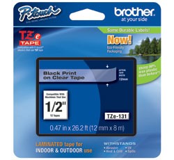 BROTHER TZE131 tape 12mm8m