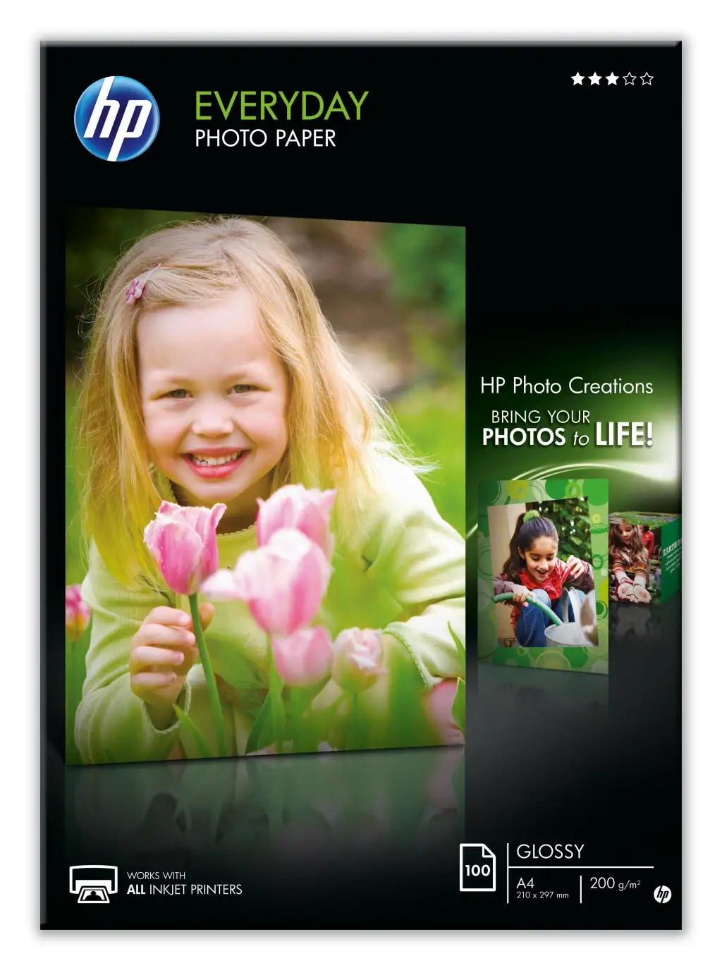 HP Everyday photopaper glossyA4 100sheet