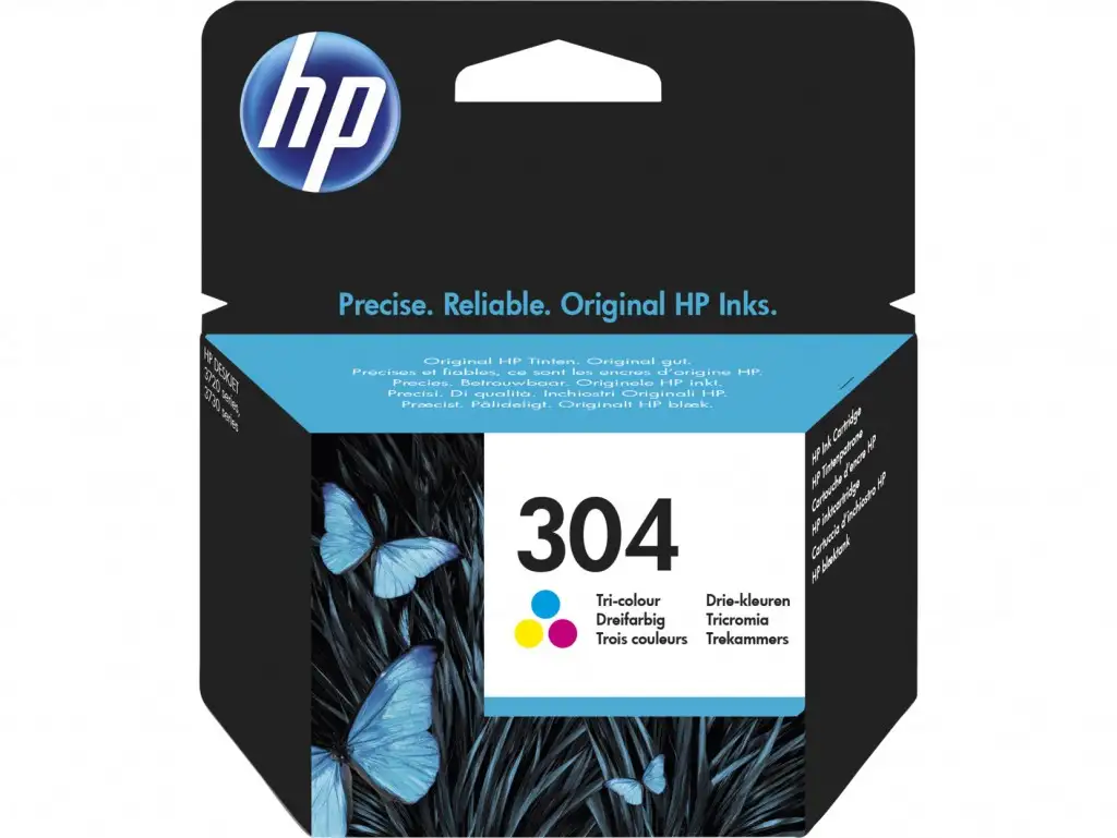 HP 304 Tri-color Ink Cartridge