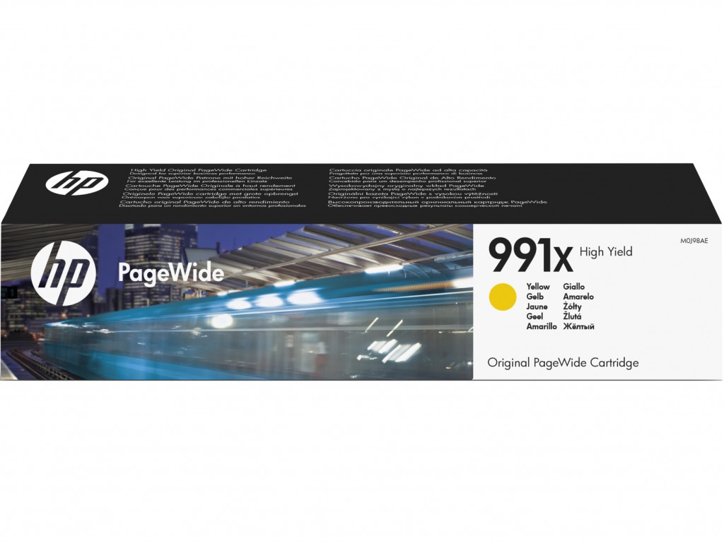 HP 991X High Yield Yellow Original PageWide Cartridge