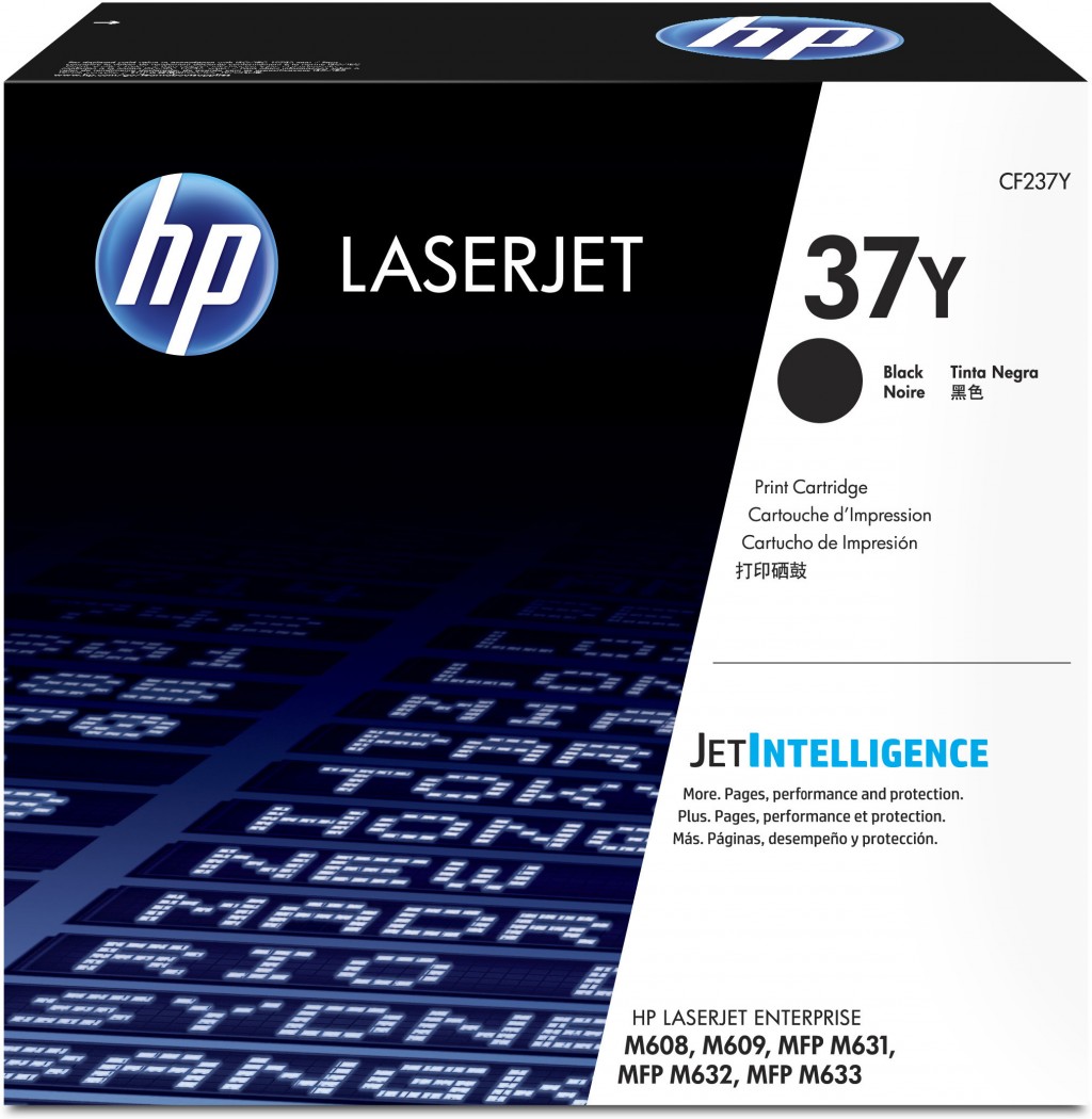 HP 37Y LaserJet Toner Cartridge Black HY