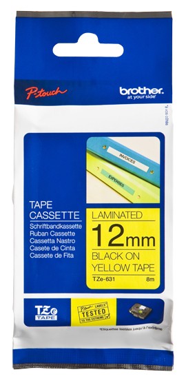 BROTHER TZE631 tape cassette 12mm8m