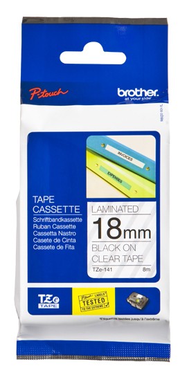 BROTHER TZE141 tape cassette 18mm