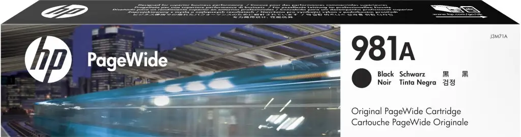 HP 981A Black PageWide Cartridge