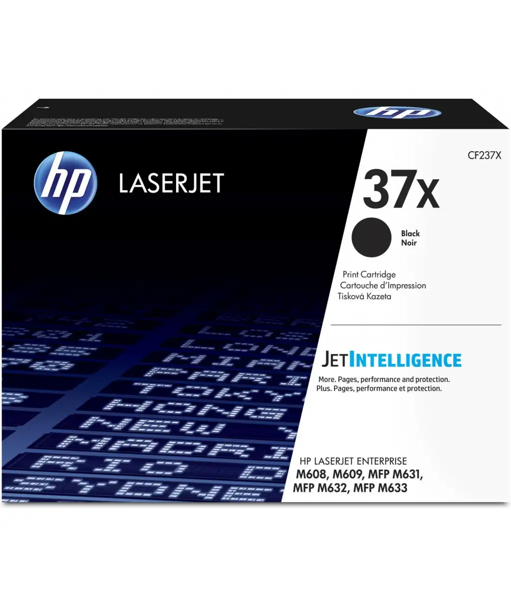 HP 37X LaserJet Toner Cartridge Black HY