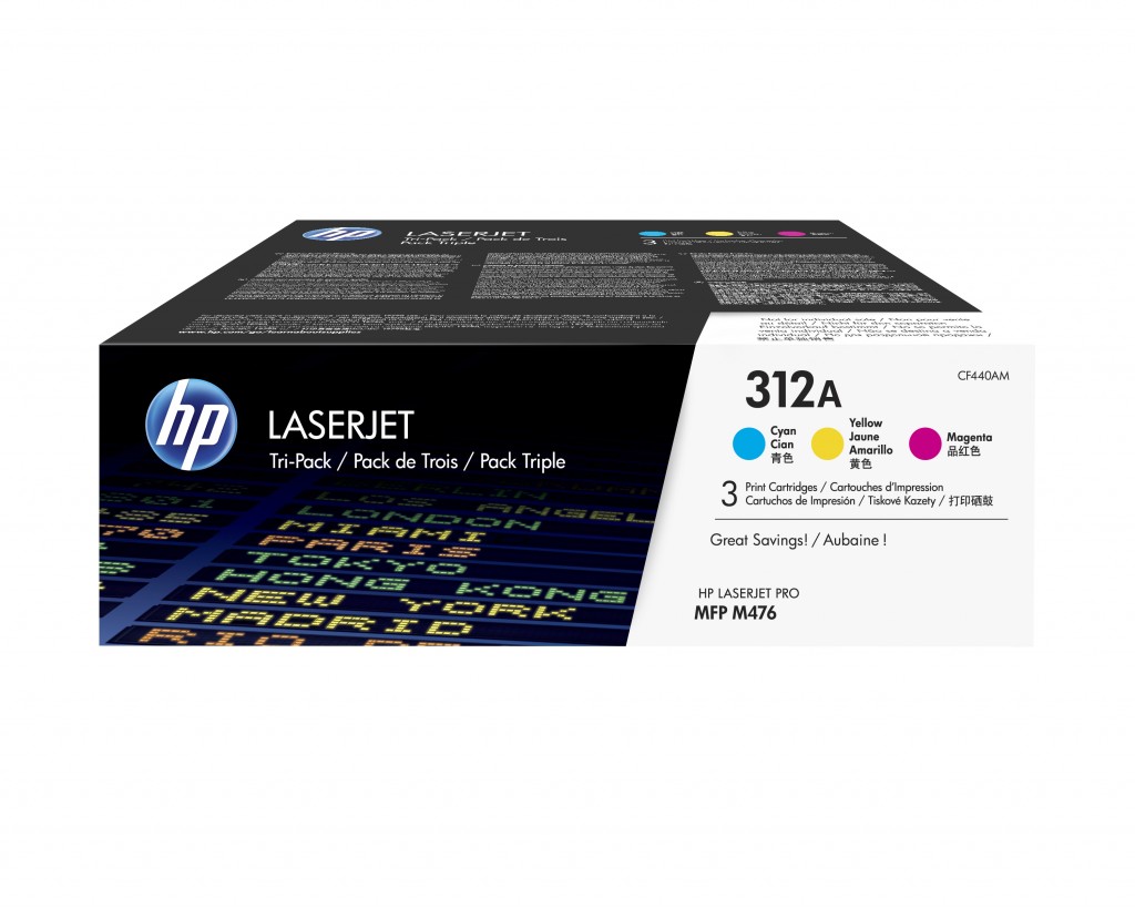 HP 312A CYM Toner multipack