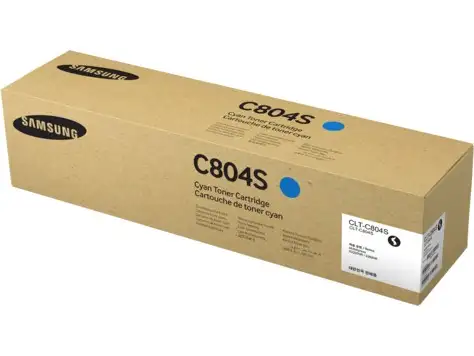 SAMSUNG CLT-C804S Cyan Toner Cartridge