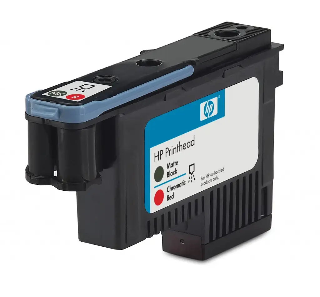 HP 73 Matte Black and Chromatic Red DesignJet Printhead trükipea