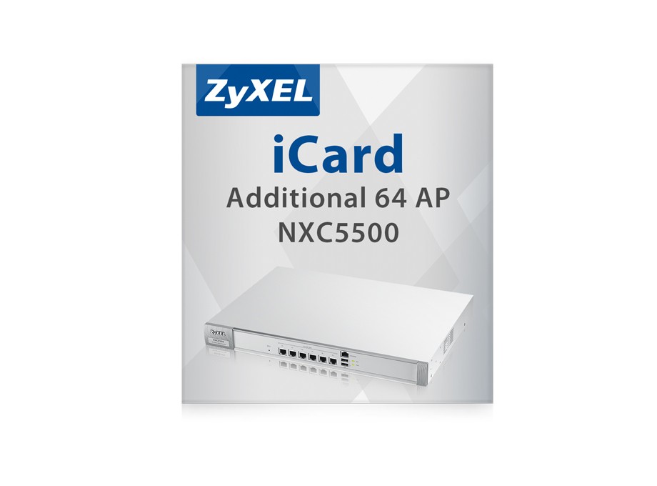 Zyxel iCard 64 AP NXC5500 Uuendus