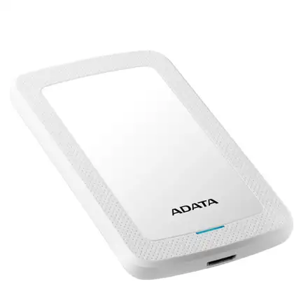 HV300 | AHV300-2TU31-CWH | ADATA | 2000 GB | 2.5 " | USB 3.1 | White | backward compatible with USB 2.0, 1. HDDtoGo free software only compatible with Windows. 2. Compatibility with specific host devices may vary and could be affected by system environment. 3. Connecting via USB 2.0 requires plugging in to two USB ports for sufficient power deliver