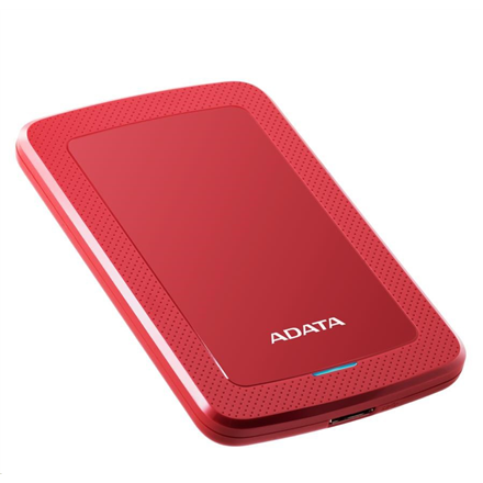 ADATA HV300 AHV300-2TU31-CRD 2000 GB 2.5 " USB 3.1 Red backward compatible with USB 2.0, 1. HDDtoGo free software only compatible with Windows. 2. Compatibility with specific host devices may vary and could be affected by system environment. 3. Connecting via USB 2.0 requires plugging in to two USB ports for sufficient power delivery. A USB Y-cable