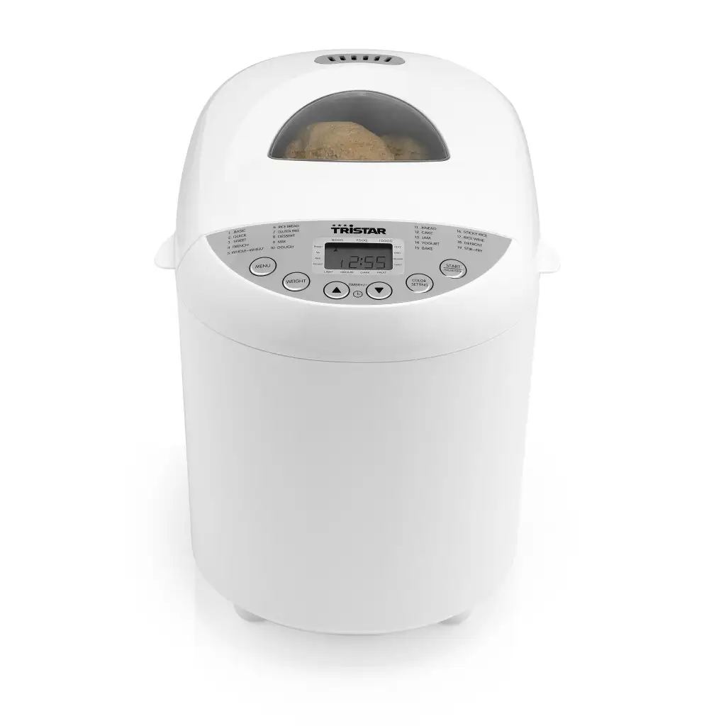 Tristar | Bread Maker | BM-4586 | Power 550 W | Number of programs 19 | Display LCD | White