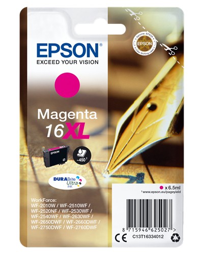 Epson Pen and crossword C13T16334012 tindikassett 1 tk Originaal High (XL) Yield Magenta