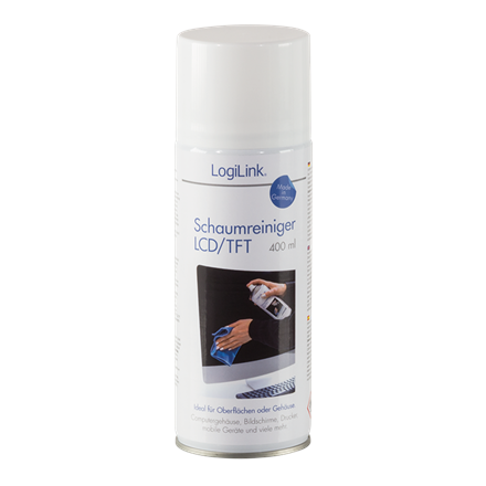 Logilink RP0012   Foam Cleaner for LCD / TFT screens 400 ml