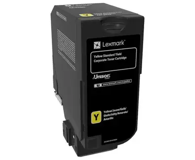 Lexmark Corporate | 74C2SYE | Laser Toner Cartridge | Yellow