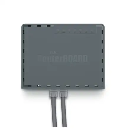 Mikrotik Wired Ethernet Router RB760iGS, hEX S, Dual Core 880MHz CPU, 256MB RAM, 16 MB (MicroSD), 5xGigabit LAN, 1xSFP, USB, IPsec hardware encryption support and The Dude server package, PCB temperature and Voltage Monitor, Beeper, RouterOS L4 | Enthernet Router hEX S | RB760iGS | No Wi-Fi | 10/100/1000 Mbit/s | Ethernet LAN (RJ-45) ports 5 | Mesh