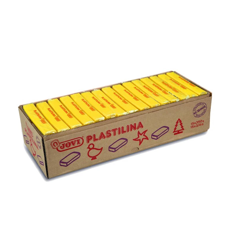 Plastiliin Jovi 350g, tumekollane