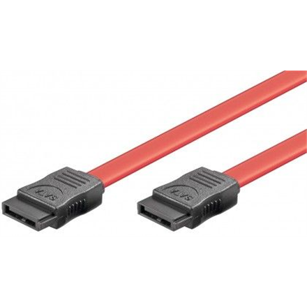 Goobay HDD S-ATA cable 1.5 GBits / 3 GBits 50915 0.5 m, Red
