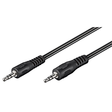 Goobay AUX audio connector cable 50449 3.5 mm male (3-pin, stereo), 3.5 mm male (3-pin, stereo)