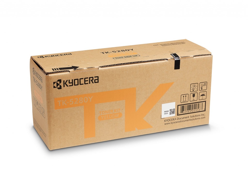 KYOCERA TK-5280Y toonerikassett 1 tk Originaal Kollane