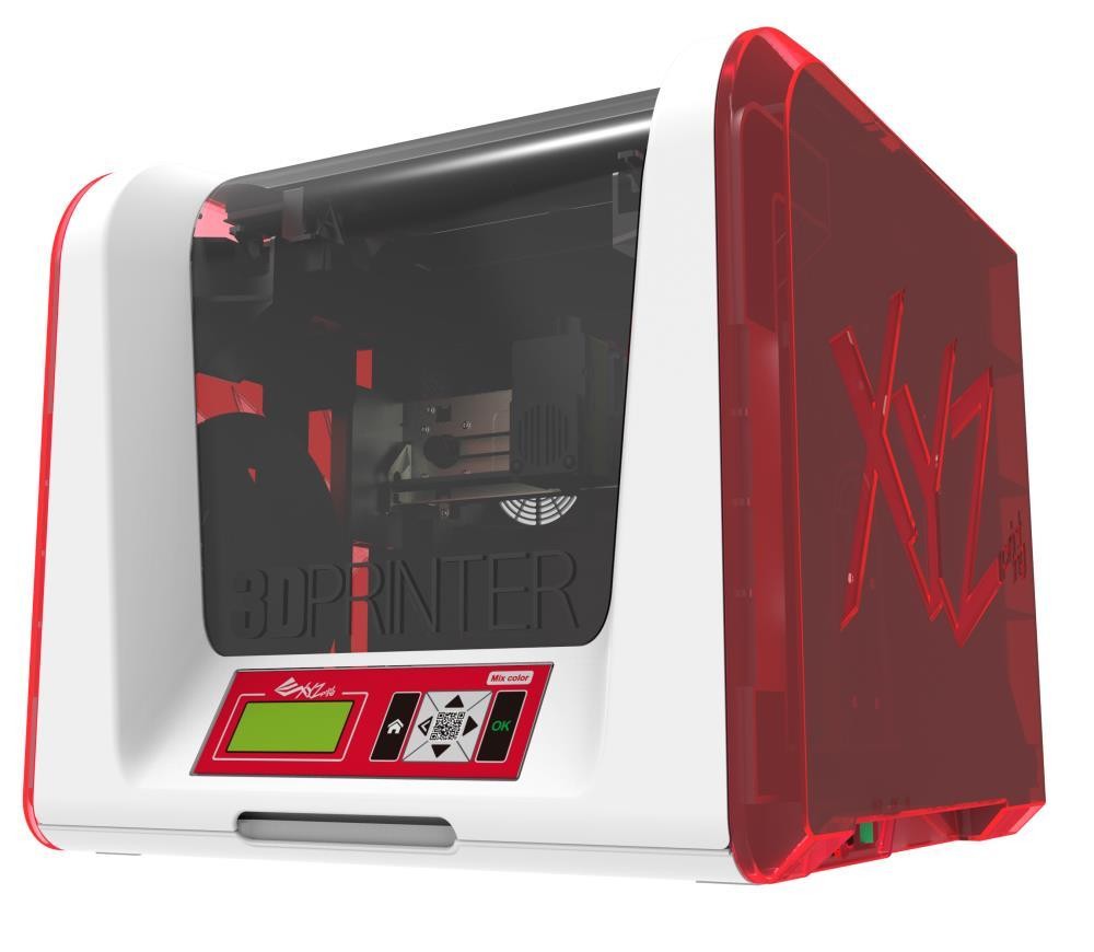 XYZprinting da Vinci Jr. 2.0 Mix 3D-printer FFF (Fused Filament Fabrication) tehnoloogia WiFi