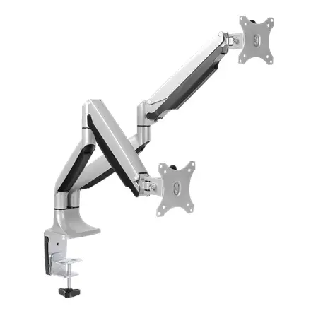 Logilink BP0043 Dual Monitor Desk mount, 13"-32",gas spring, aluminum | Logilink
