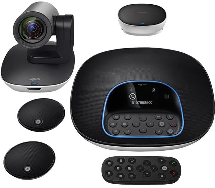 Logitech Group videokonverentsi süsteem Rühma videokonverentsi süsteem