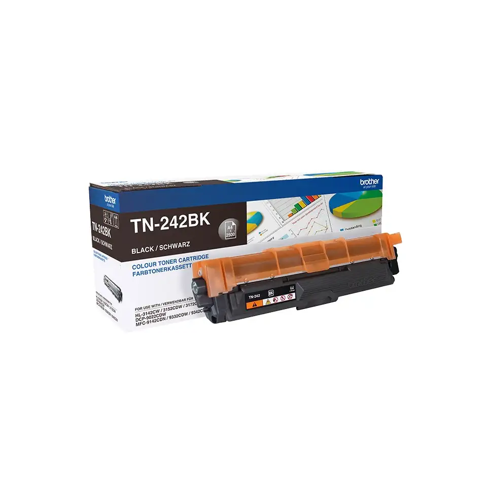 Brother TN-243BK toonerikassett 1 tk Originaal Must