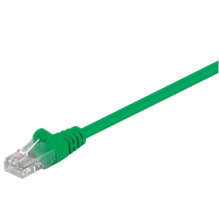 Goobay 68368 CAT 5e patch cable, U/UTP, green, 3 m