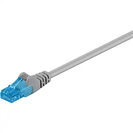Goobay 55418 CAT 6A patch cable U/UTP, grey, 0.5 m | Goobay