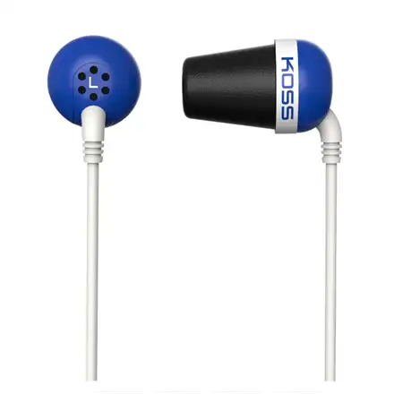 Koss | Plug | Wired | In-ear | Noise canceling | Blue