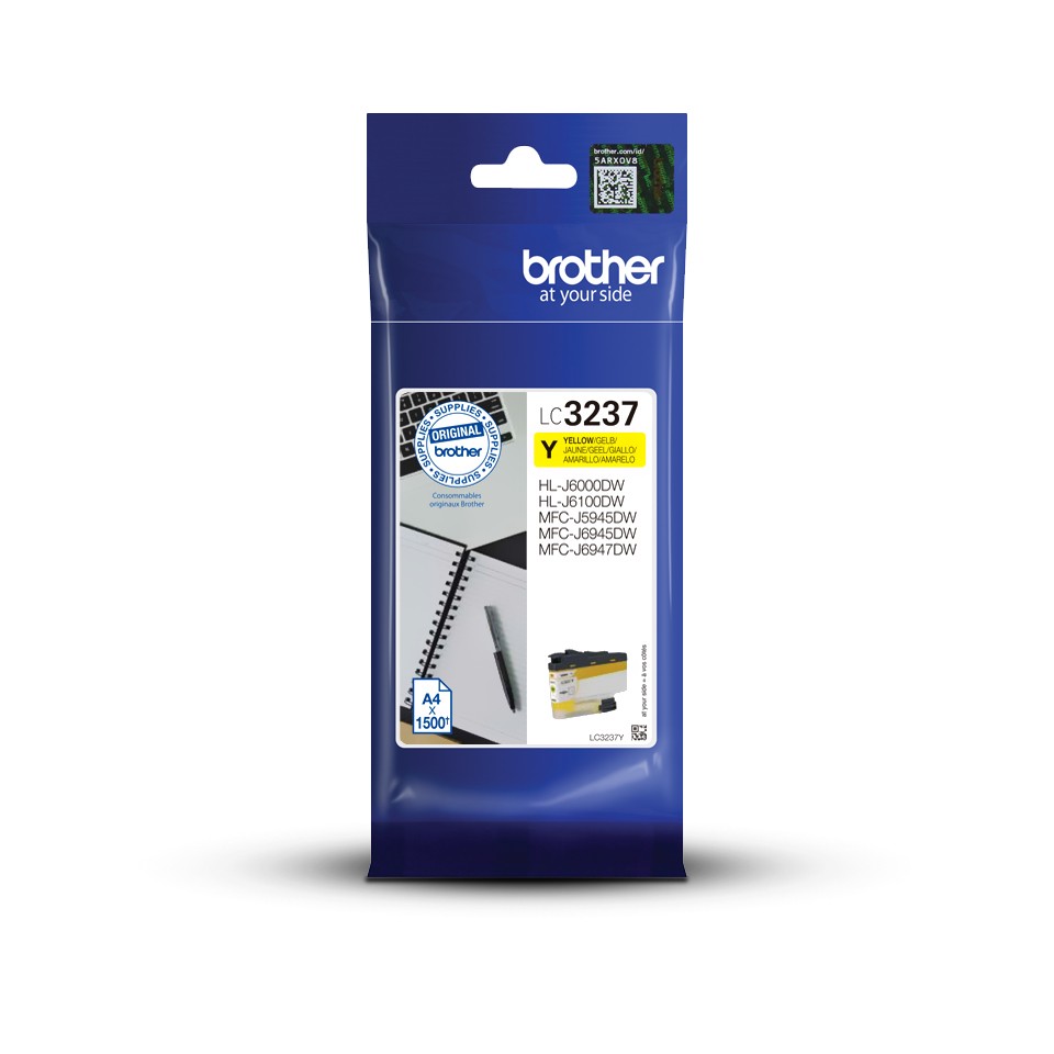 BROTHER LC3237C Toner Cyan 1500 pages