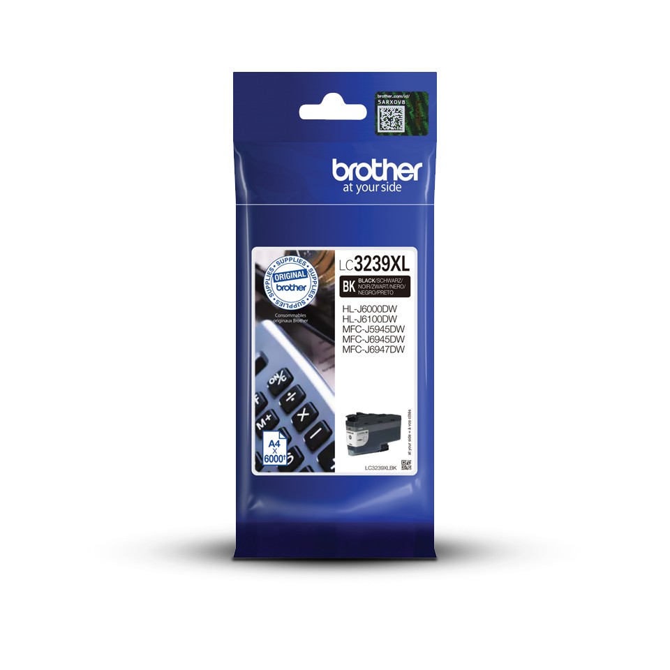 BROTHER LC3239XLBK Toner black 6000 page