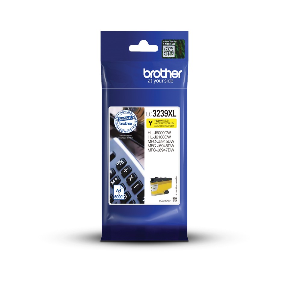 BROTHER LC3239XLY Toner yellow 5000 page